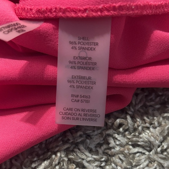PLUS SIZE Calvin Klein Bold Pink Top - Picture 7 of 8